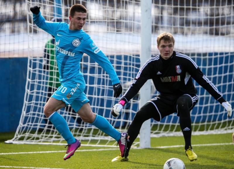 Первенство России среди молодежных составов. Матч «Зенит» — «Мордовия»