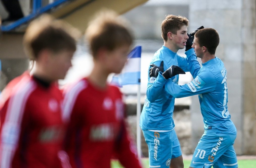 Первенство России среди молодежных составов. Матч «Зенит» — «Мордовия»