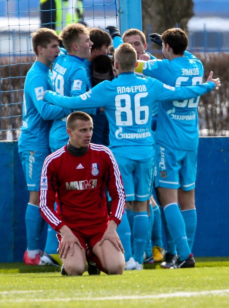 Первенство России среди молодежных составов. Матч «Зенит» — «Мордовия»