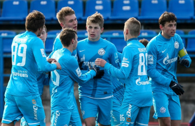 Первенство России среди молодежных составов. Матч «Зенит» — «Мордовия»