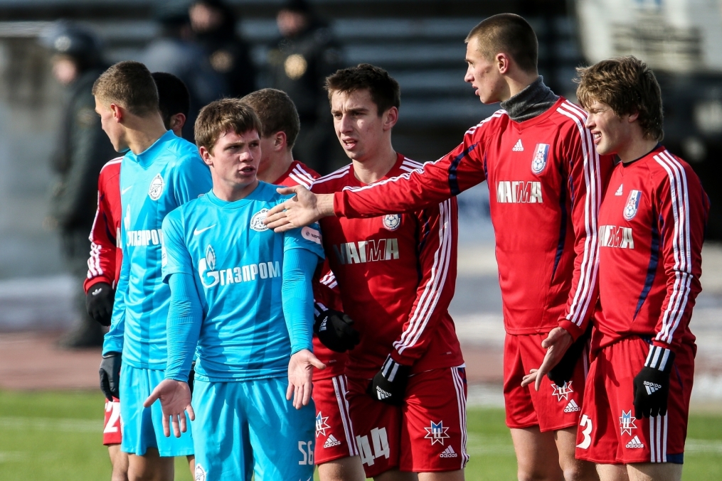 Первенство России среди молодежных составов. Матч «Зенит» — «Мордовия»