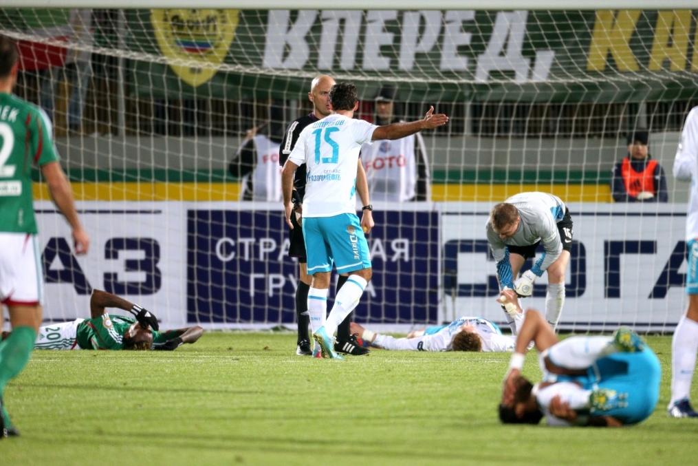 Чемпионат России  2012/2013, «Терек» — «Зенит»