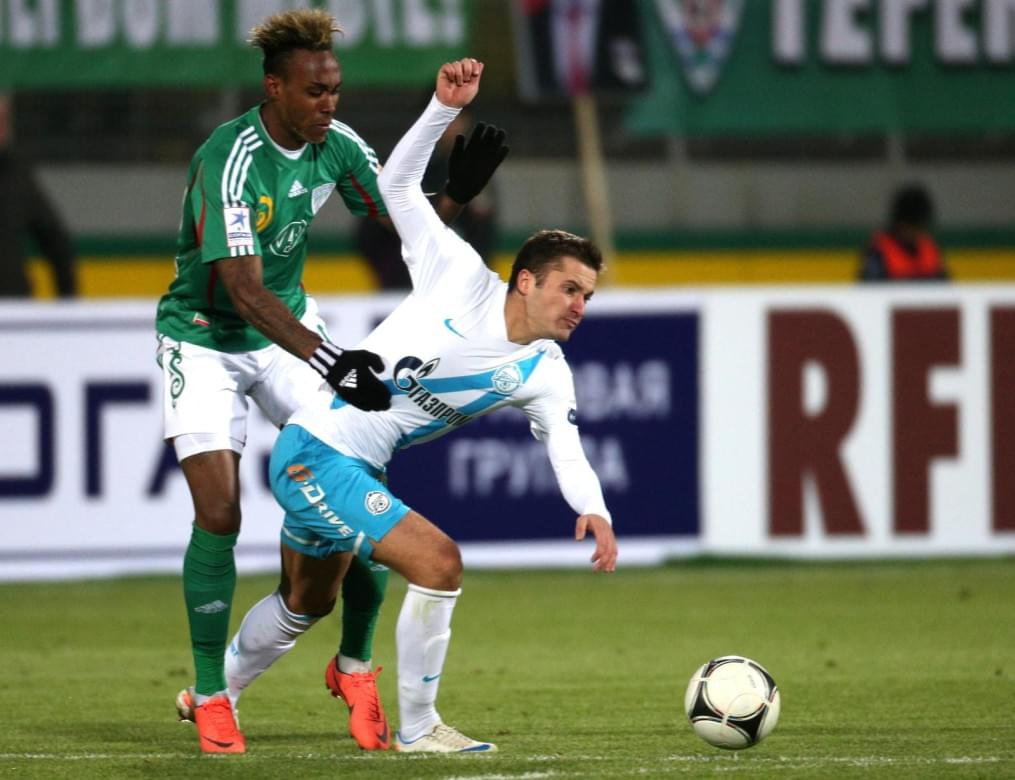 Чемпионат России  2012/2013, «Терек» — «Зенит»