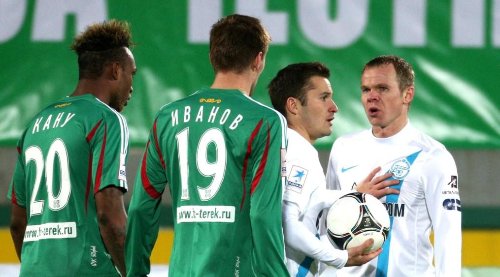 Чемпионат России  2012/2013, «Терек» — «Зенит»