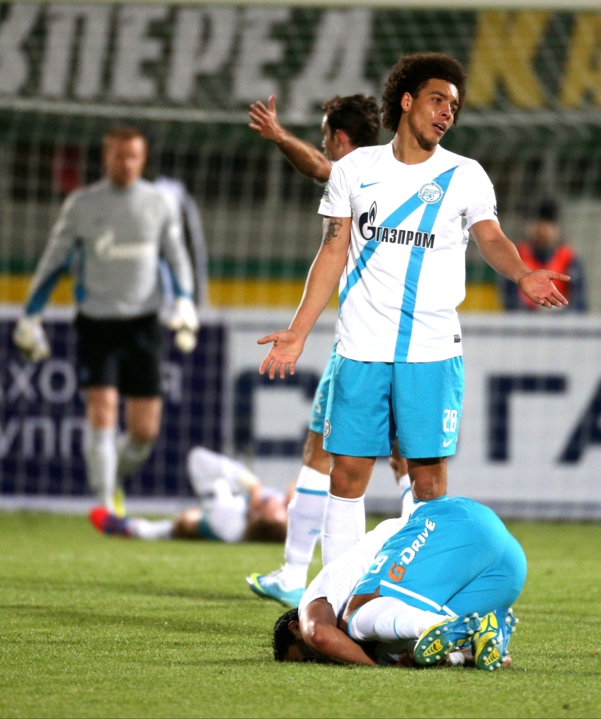 Чемпионат России  2012/2013, «Терек» — «Зенит»