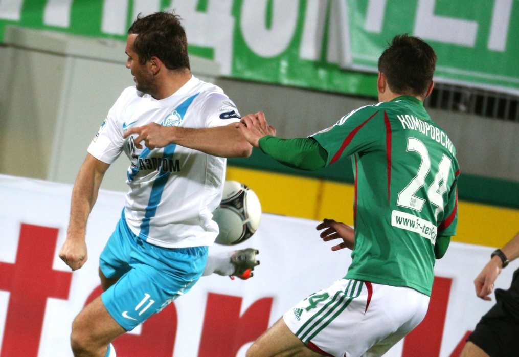 Чемпионат России  2012/2013, «Терек» — «Зенит»