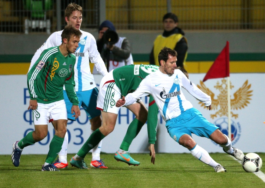 Чемпионат России  2012/2013, «Терек» — «Зенит»