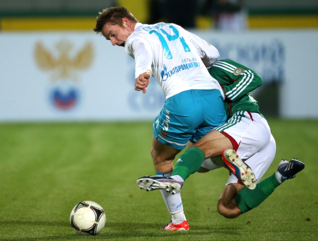 Чемпионат России  2012/2013, «Терек» — «Зенит»