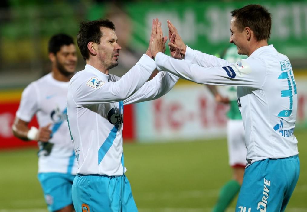 Чемпионат России  2012/2013, «Терек» — «Зенит»