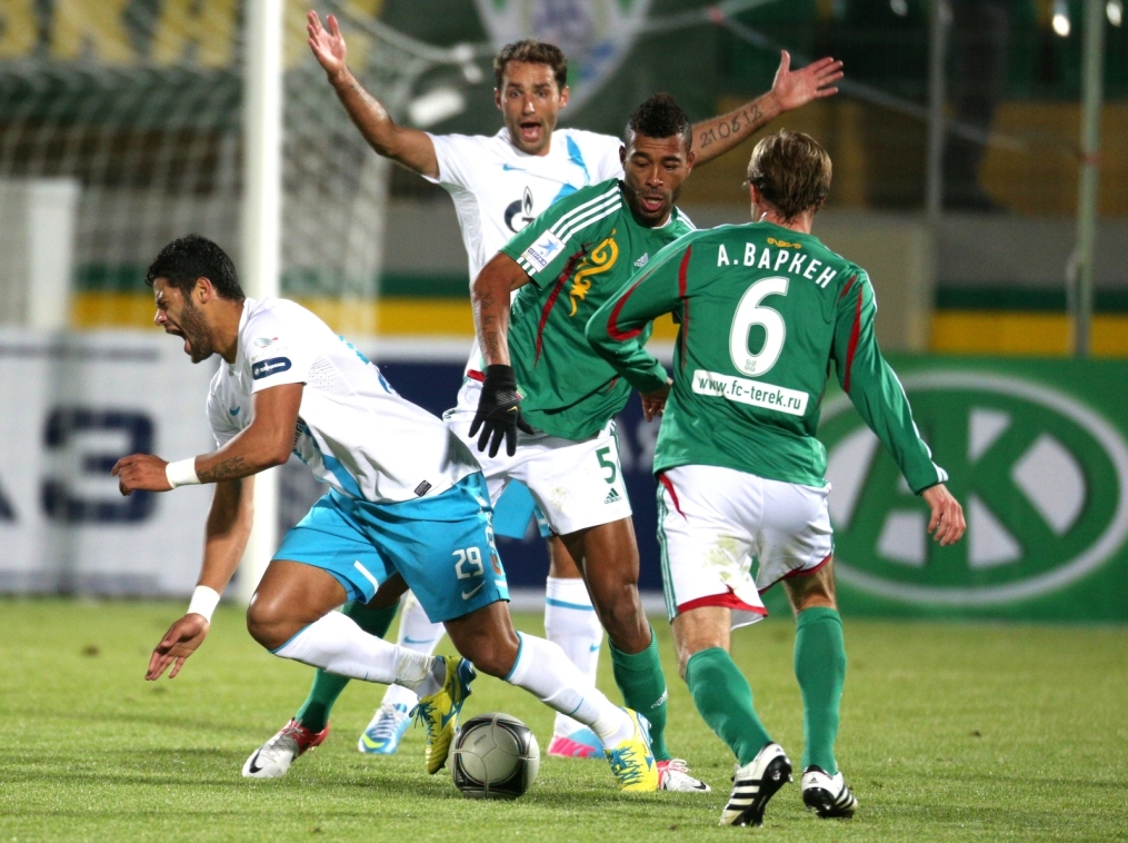 Чемпионат России  2012/2013, «Терек» — «Зенит»