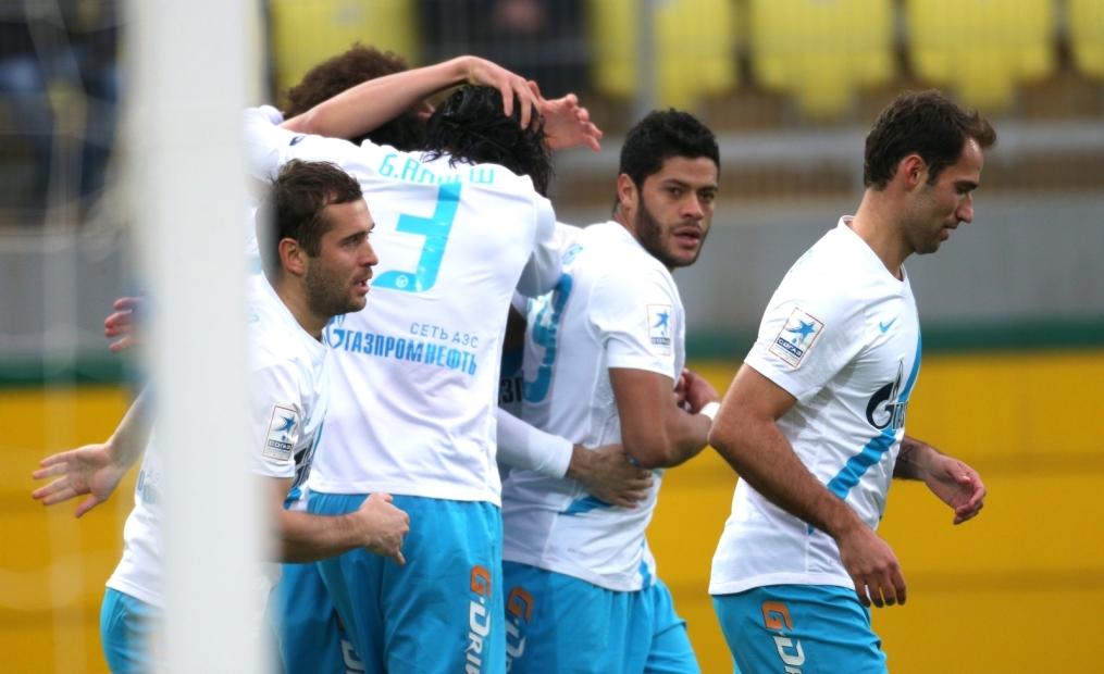 Чемпионат России  2012/2013, «Терек» — «Зенит»