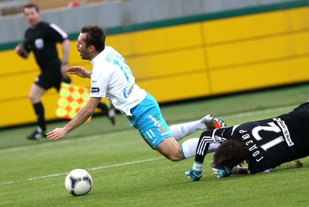 Чемпионат России  2012/2013, «Терек» — «Зенит»