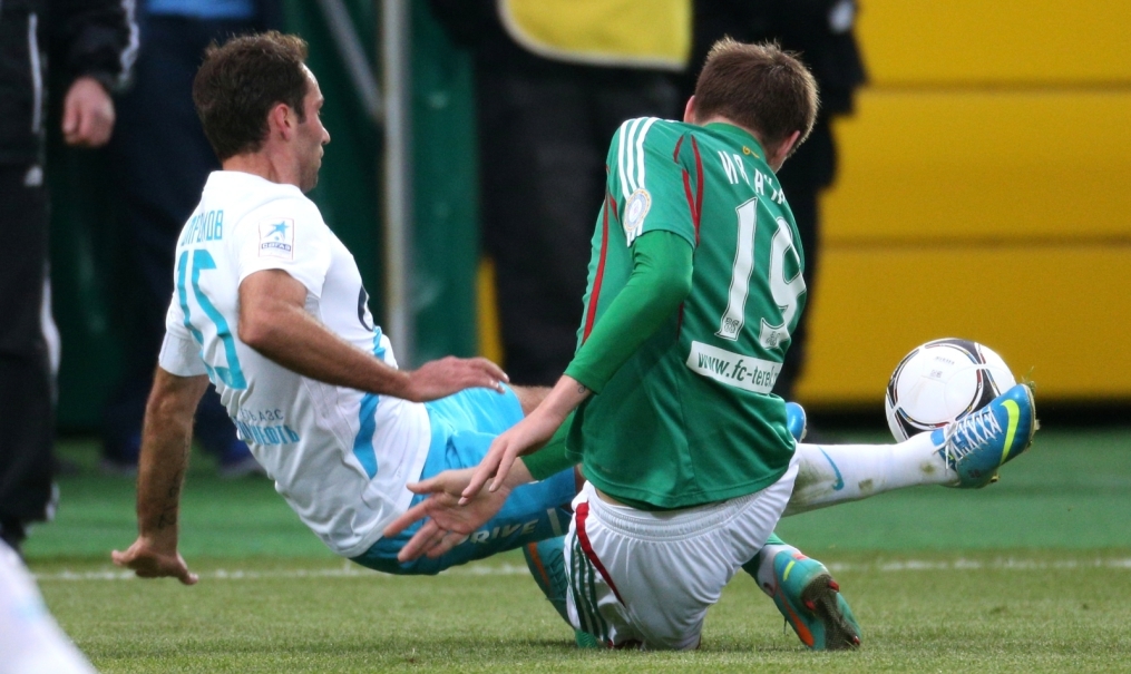 Чемпионат России  2012/2013, «Терек» — «Зенит»