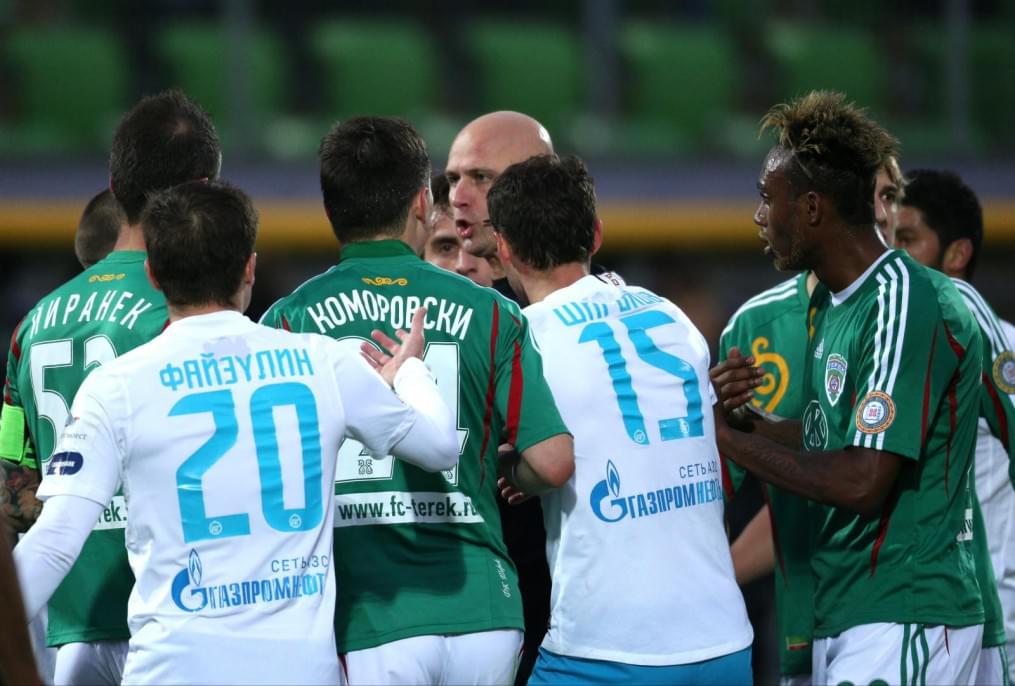 Чемпионат России  2012/2013, «Терек» — «Зенит»