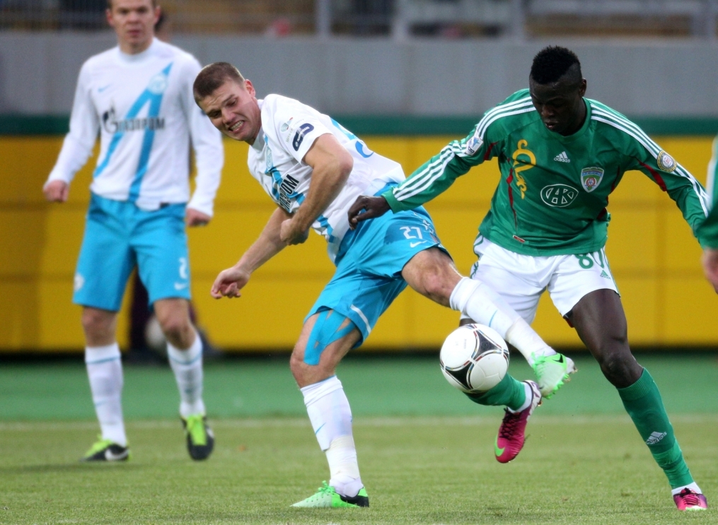 Чемпионат России  2012/2013, «Терек» — «Зенит»