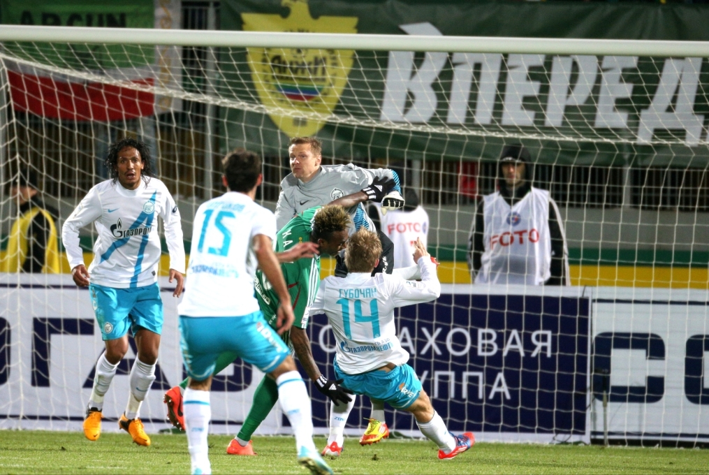 Чемпионат России  2012/2013, «Терек» — «Зенит»