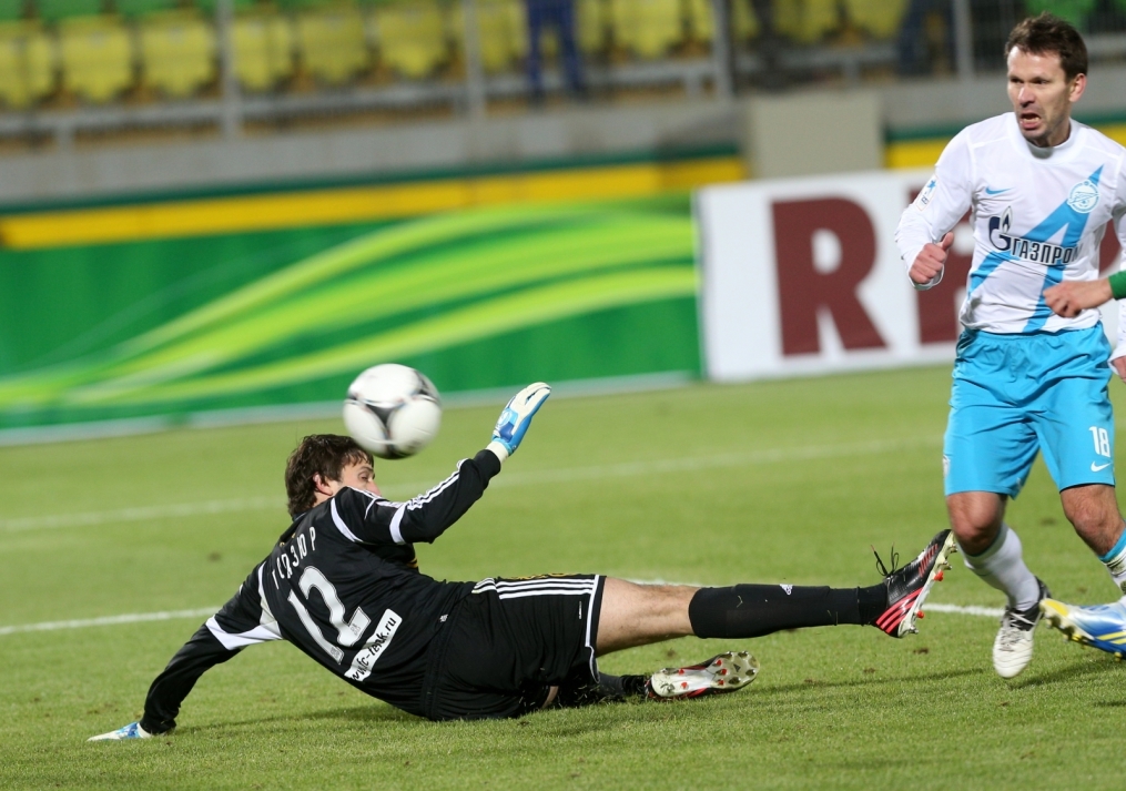 Чемпионат России  2012/2013, «Терек» — «Зенит»