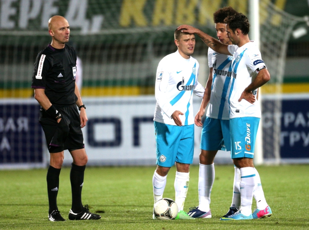 Чемпионат России  2012/2013, «Терек» — «Зенит»