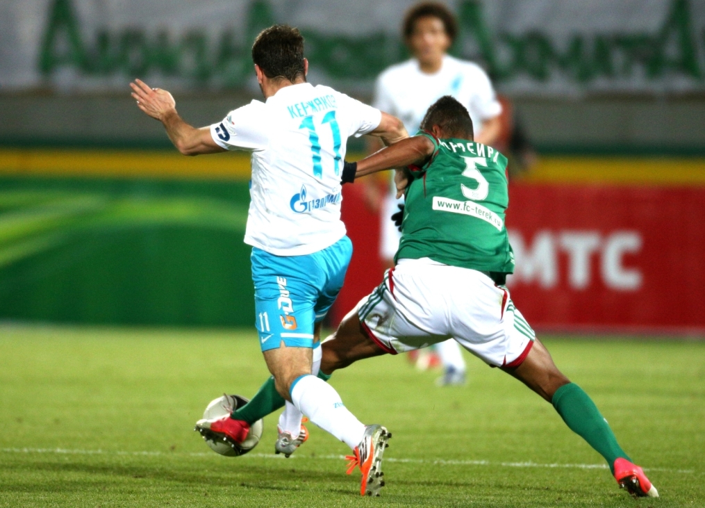 Чемпионат России  2012/2013, «Терек» — «Зенит»