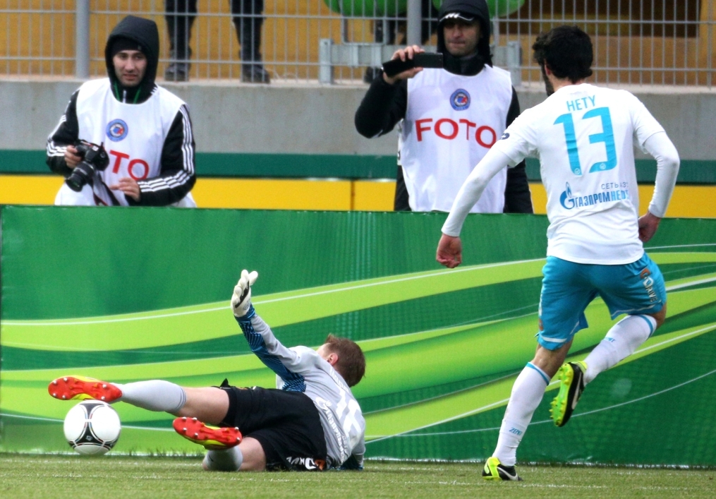 Чемпионат России  2012/2013, «Терек» — «Зенит»