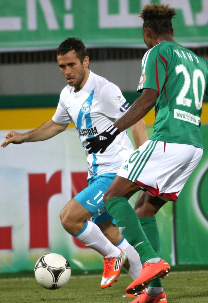 Чемпионат России  2012/2013, «Терек» — «Зенит»