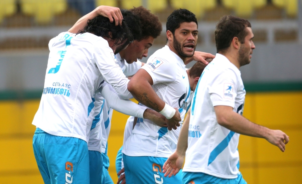 Чемпионат России  2012/2013, «Терек» — «Зенит»