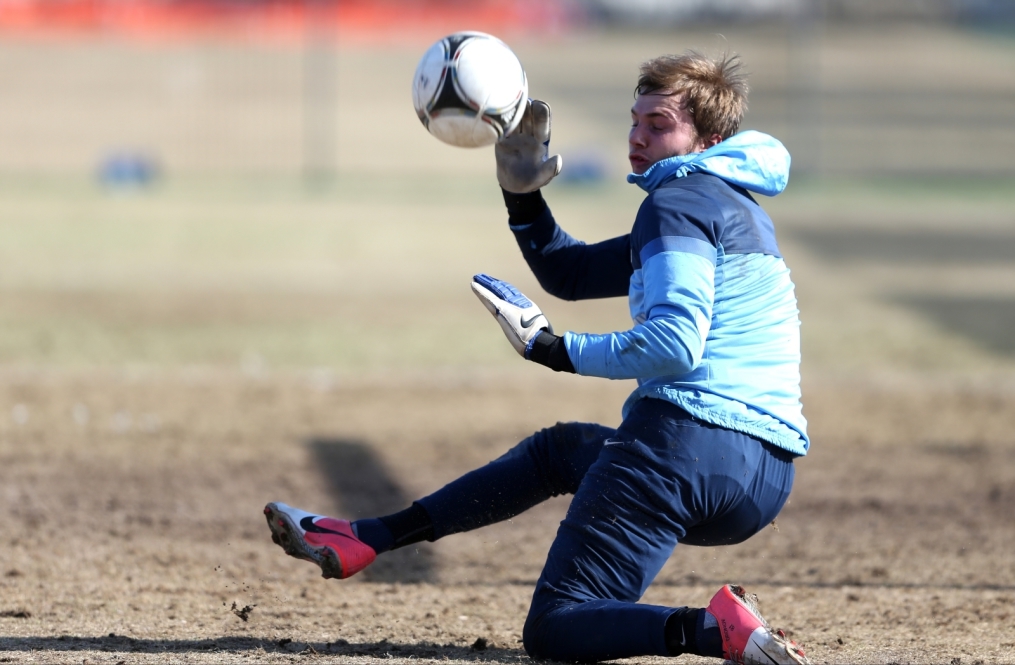 Тренировка перед матчем «Зенит» — «Крылья Советов»
