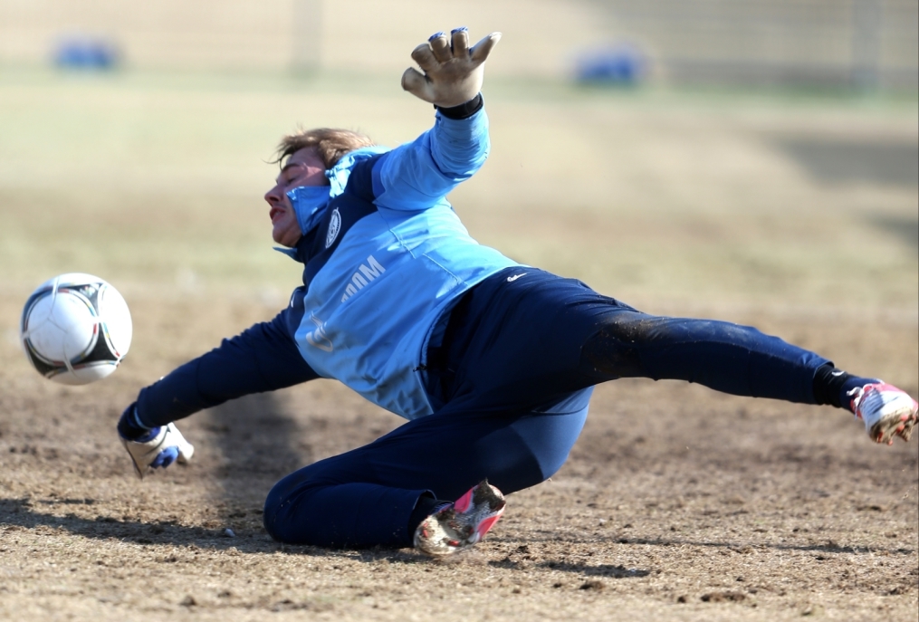 Тренировка перед матчем «Зенит» — «Крылья Советов»