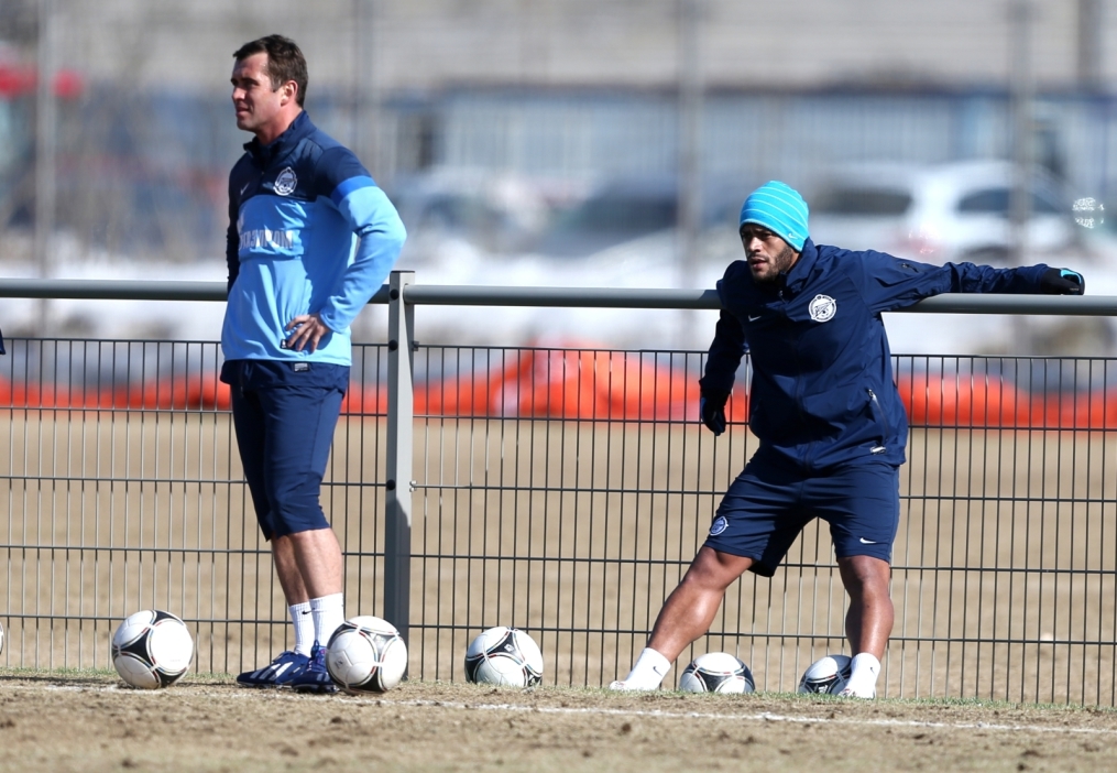 Тренировка перед матчем «Зенит» — «Крылья Советов»