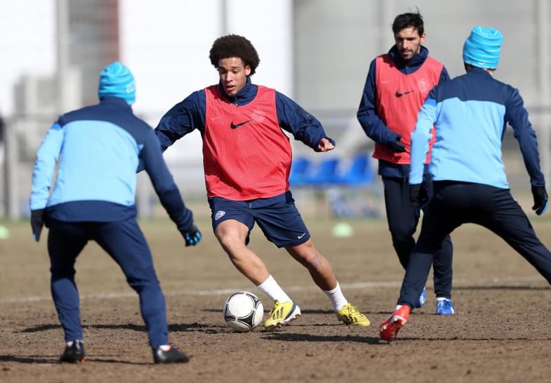 Тренировка перед матчем «Зенит» — «Крылья Советов»