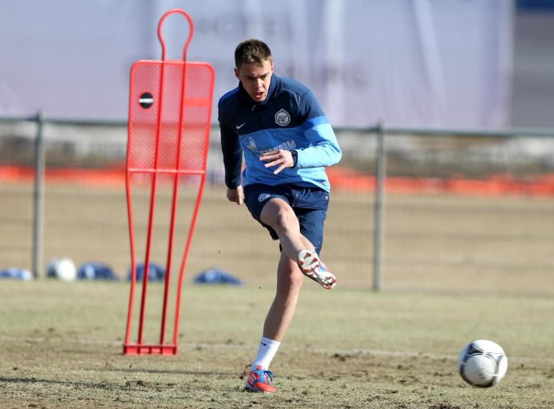 Тренировка перед матчем «Зенит» — «Крылья Советов»