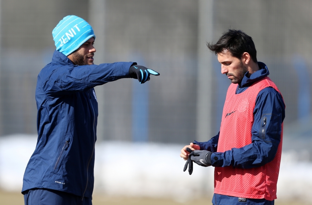 Тренировка перед матчем «Зенит» — «Крылья Советов»