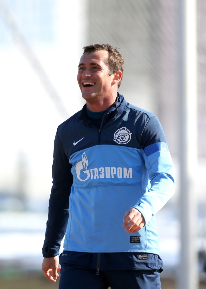 Тренировка перед матчем «Зенит» — «Крылья Советов»