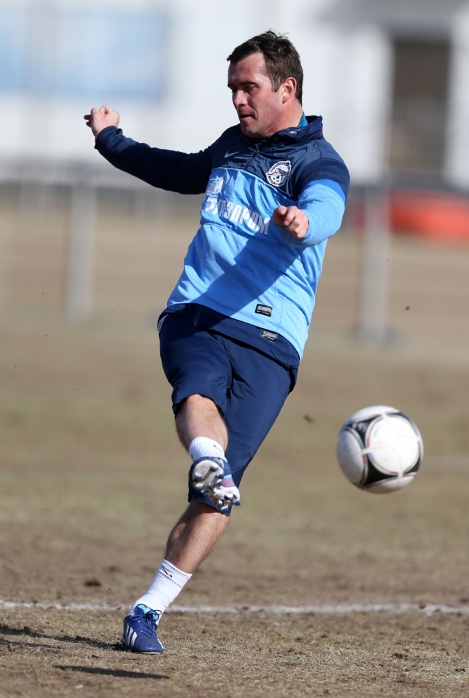 Тренировка перед матчем «Зенит» — «Крылья Советов»