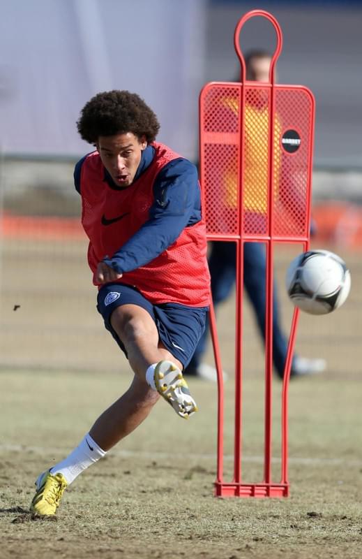 Тренировка перед матчем «Зенит» — «Крылья Советов»