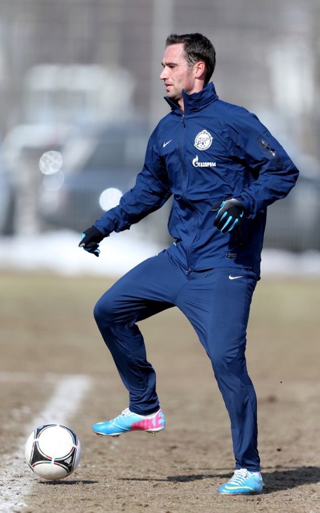 Тренировка перед матчем «Зенит» — «Крылья Советов»