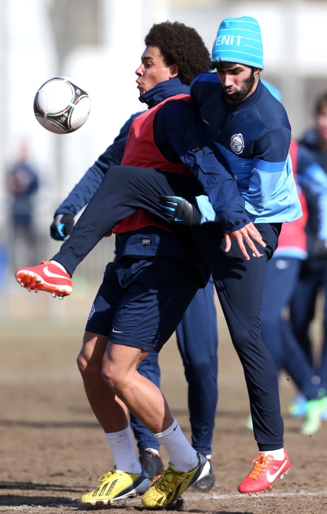 Тренировка перед матчем «Зенит» — «Крылья Советов»