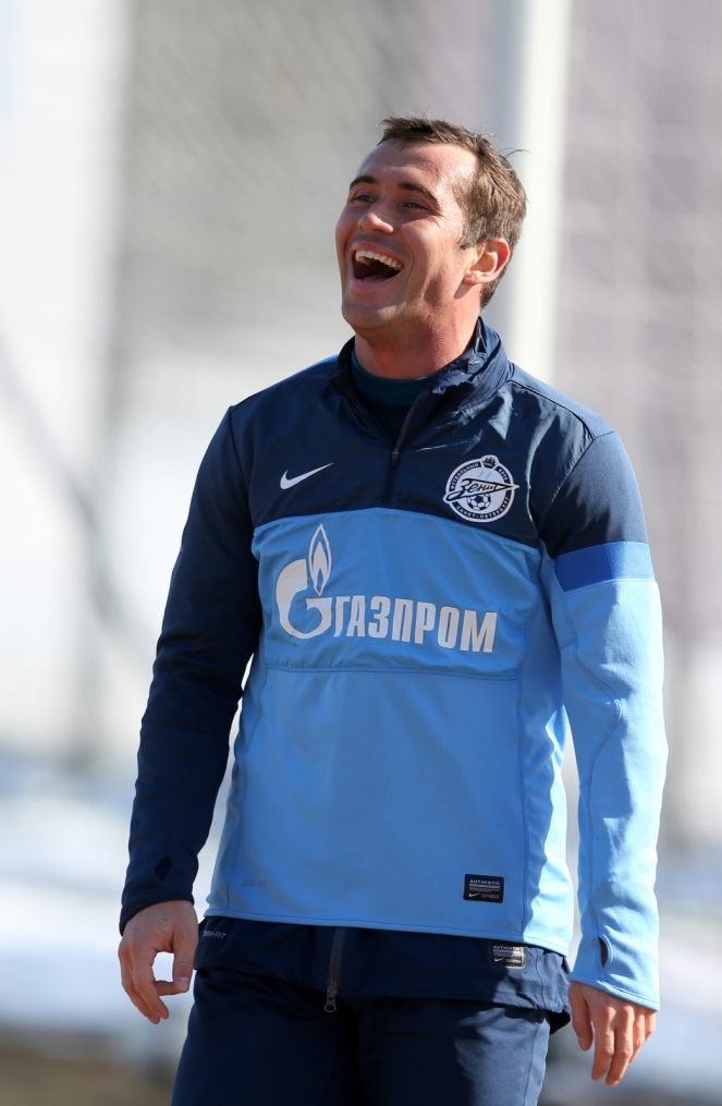 Тренировка перед матчем «Зенит» — «Крылья Советов»