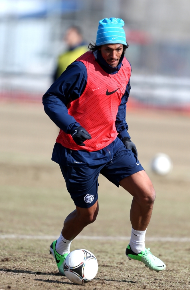 Тренировка перед матчем «Зенит» — «Крылья Советов»