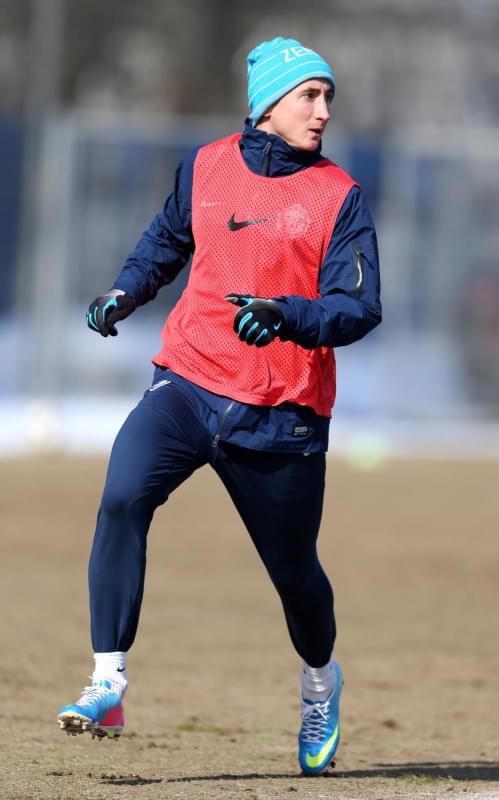 Тренировка перед матчем «Зенит» — «Крылья Советов»