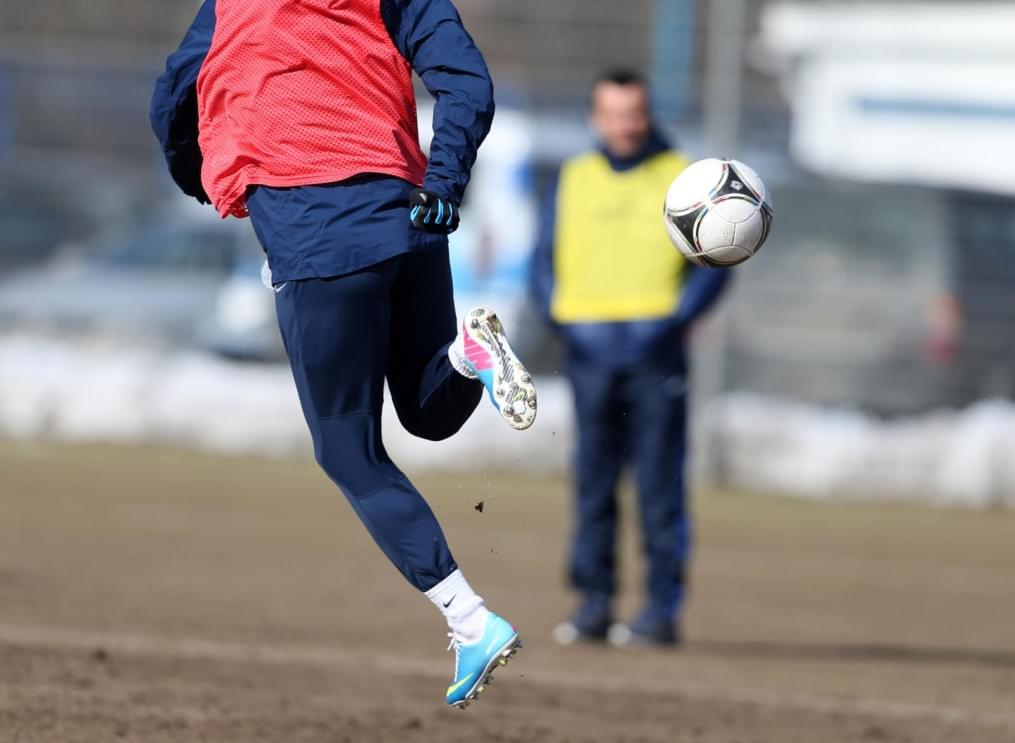 Тренировка перед матчем «Зенит» — «Крылья Советов»