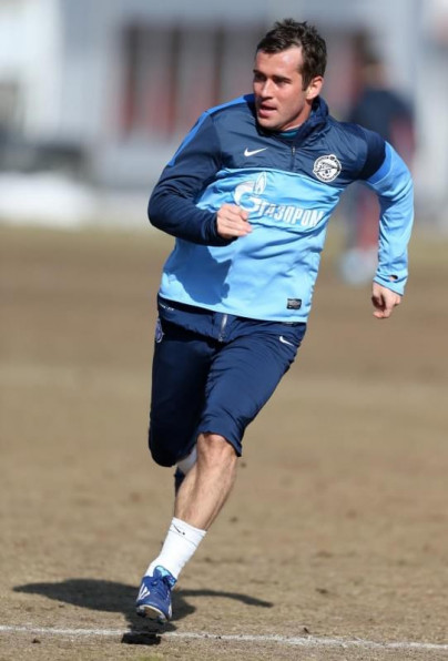 Тренировка перед матчем «Зенит» — «Крылья Советов»