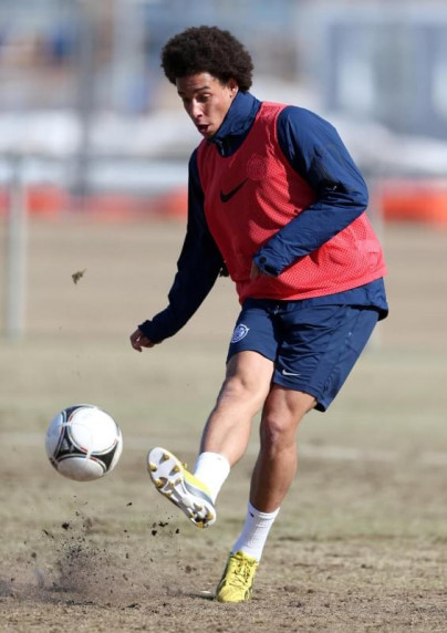 Тренировка перед матчем «Зенит» — «Крылья Советов»