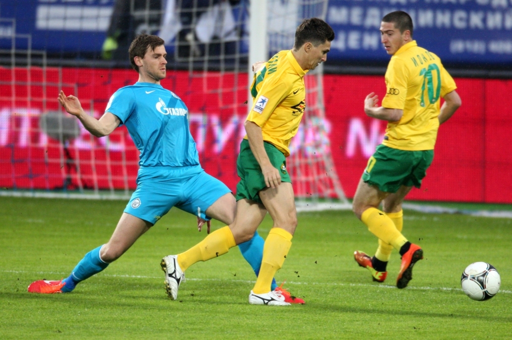 Матч 1/4 финала Кубка России «Зенит» — «Кубань»