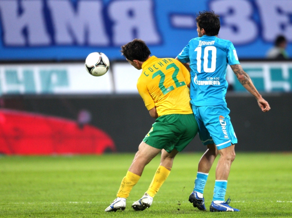 Матч 1/4 финала Кубка России «Зенит» — «Кубань»