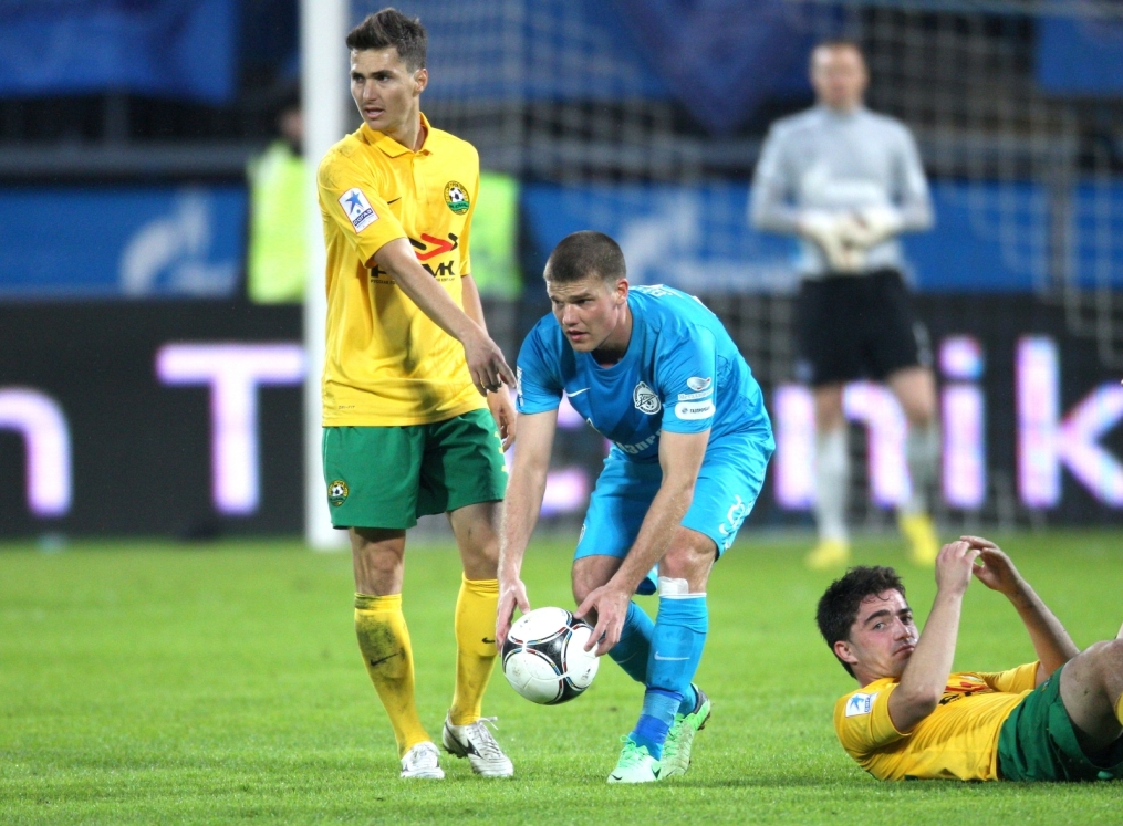 Матч 1/4 финала Кубка России «Зенит» — «Кубань»