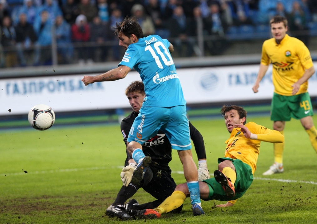 Матч 1/4 финала Кубка России «Зенит» — «Кубань»