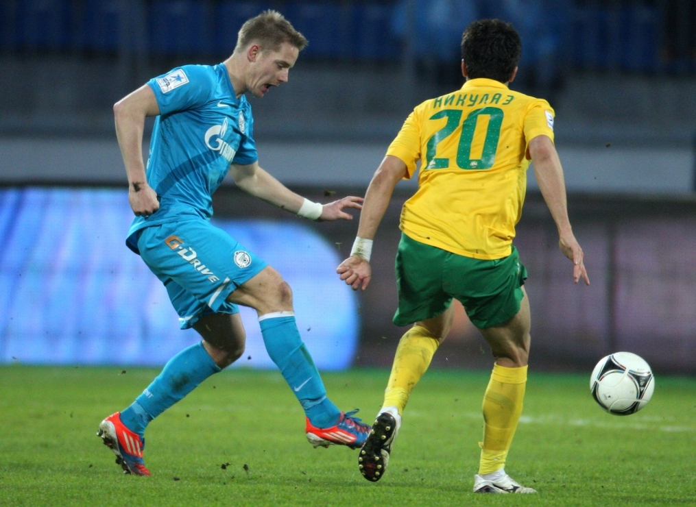 Матч 1/4 финала Кубка России «Зенит» — «Кубань»