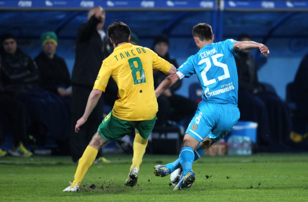 Матч 1/4 финала Кубка России «Зенит» — «Кубань»