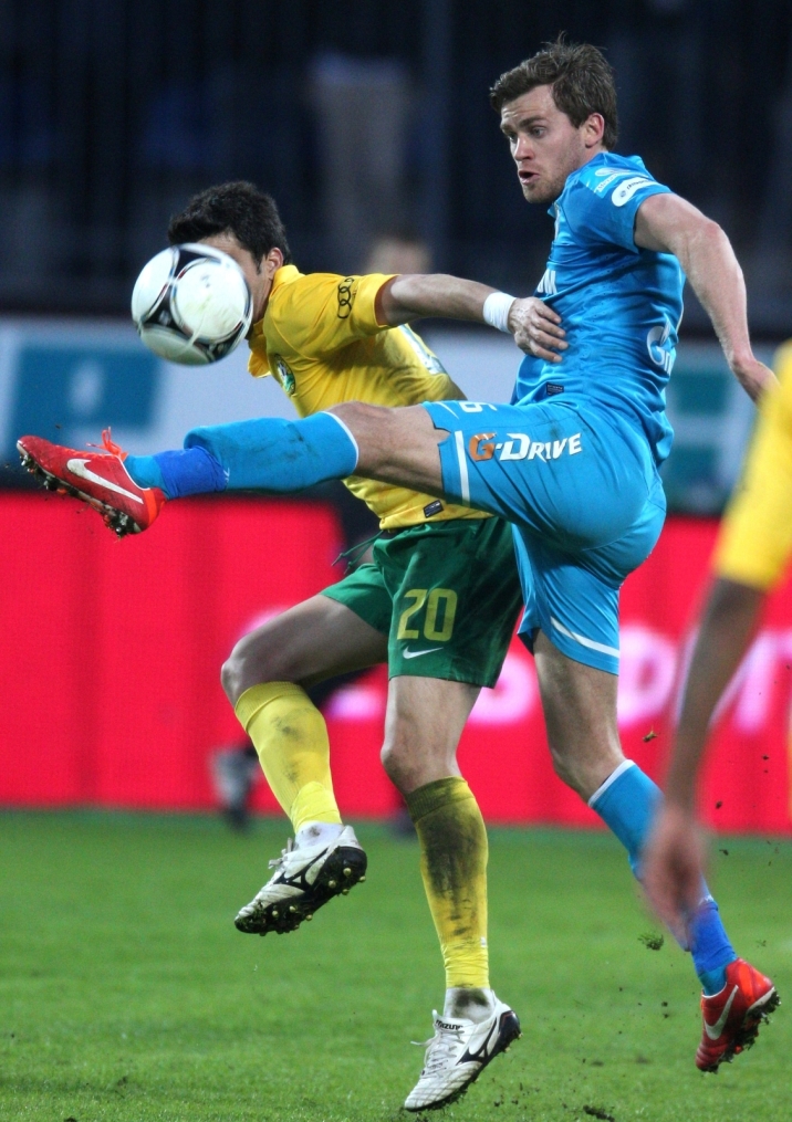 Матч 1/4 финала Кубка России «Зенит» — «Кубань»